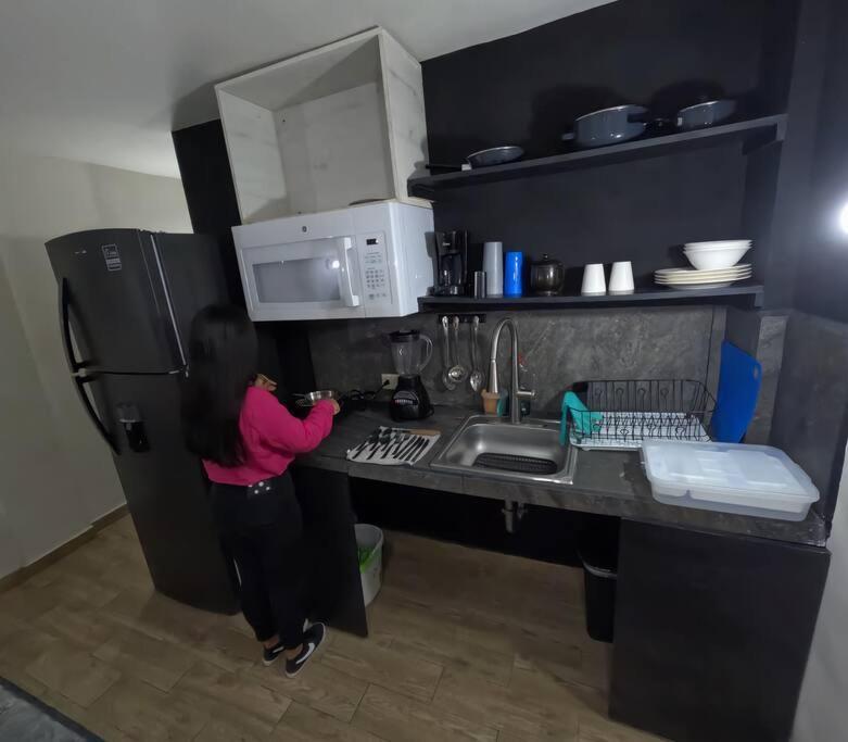 シウダー・バージェスDepartamento Privado7, 2 Camas Matri, Parking, Cocina Equipada, Wifi 65 Mb, 2 Climas,Centrico,Tv Smartアパートメント エクステリア 写真