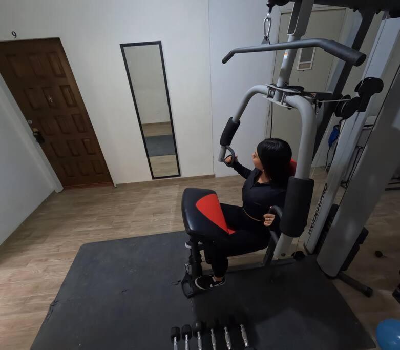 シウダー・バージェスDepartamento Privado7, 2 Camas Matri, Parking, Cocina Equipada, Wifi 65 Mb, 2 Climas,Centrico,Tv Smartアパートメント エクステリア 写真